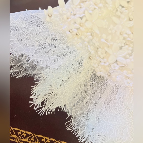 Gemy Maalouf brand new bridal top intricate detail work and gemstone - Picture 13 of 16